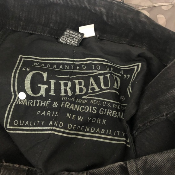 Marithe Francois Girbaud Black Denim Jean Shorts - Picture 10 of 15